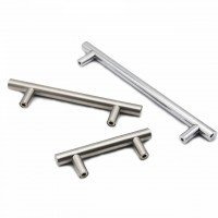 Stainless Steel Drawer Pulls T Bar Furniture Handle