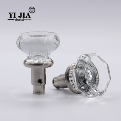 Furniture Hardware Shower Room Glass Crystal Door Handles Knobs