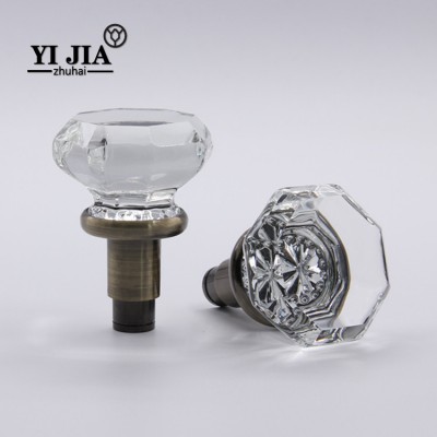 Vintage Home Decor Retro Bedroom Crystal Door Handle