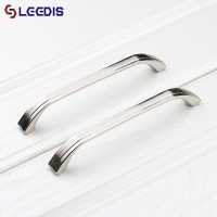 LEEDIS Wholesale hardware furniture accessories simple modern vintage brushed zamak cupboard handle for kids furniture