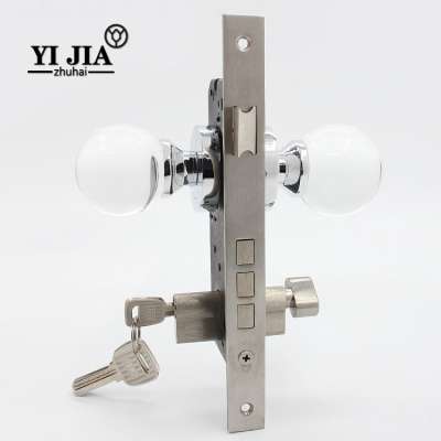 latest design wooden doors round door knob lock